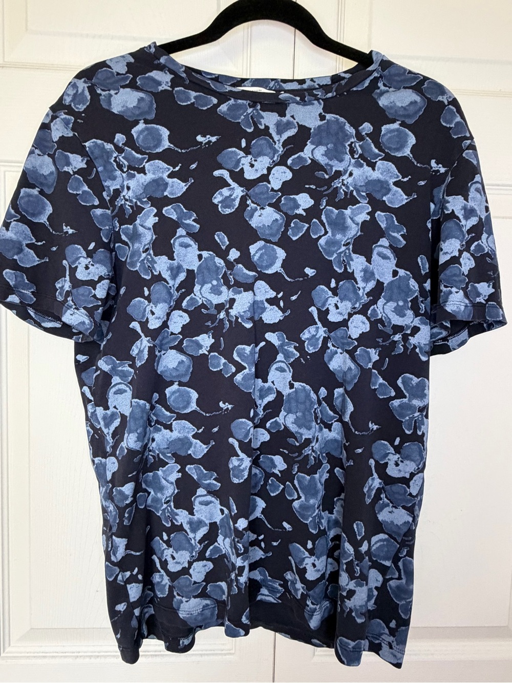 Jack & Jones Premium Floral T-Shirt Men’s L Blue Navy